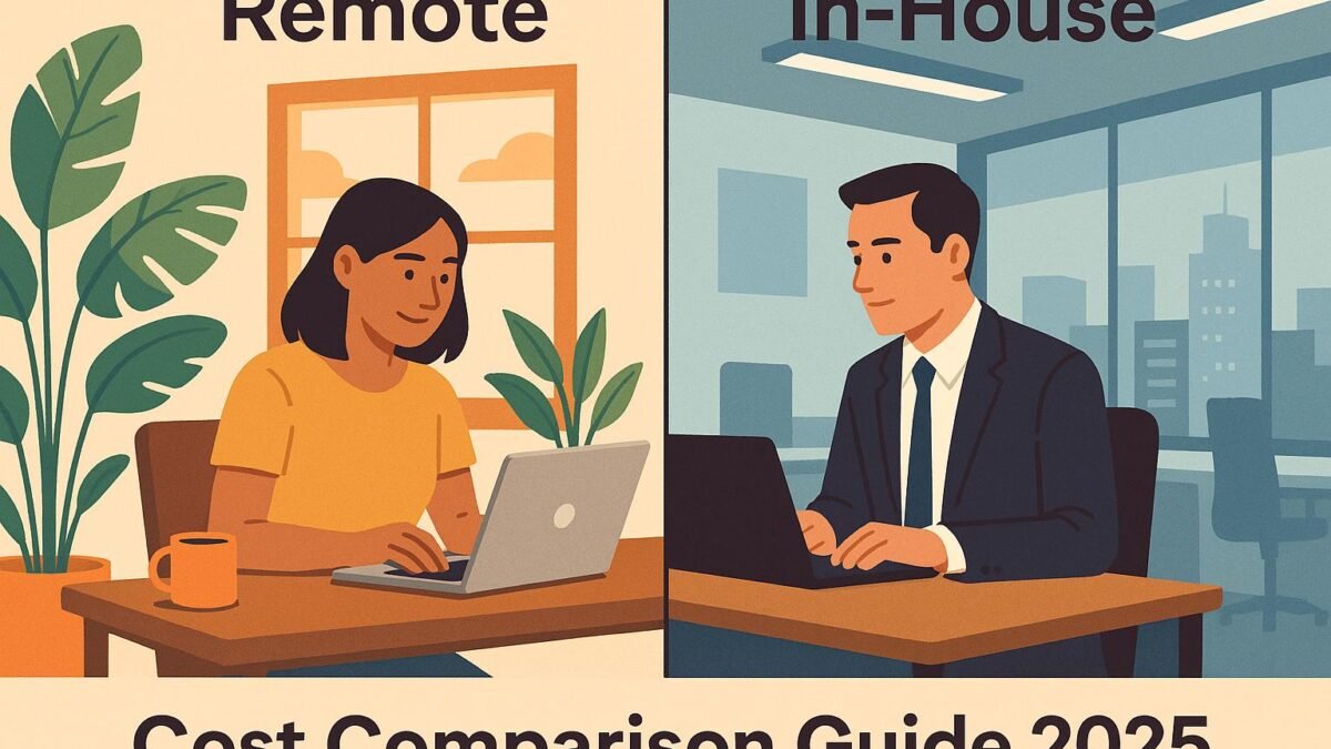 Remote vs. In-House Teams: Cost Comparison Guide 2025
