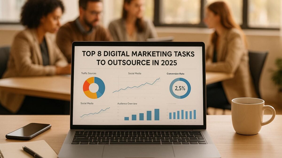 Top 8 Digital Marketing Tasks to Outsource in 2025
